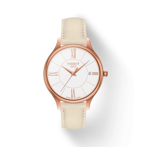 Tissot Bella Ora Round Rose Gold / White